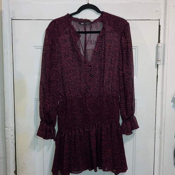 Animal Print Mini Dress - Picture 4 of 5